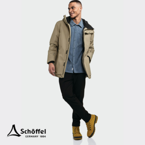 SCHOFFEL-23910-URBAN INS PARKA STYLE CRIVAT-PARKA-HOMME-4725 BRAUN-BEIGE-VUE OUVERTE