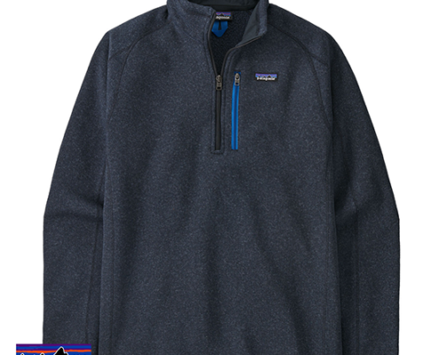 PATAGONIA-25523-M'S BETTER SWEATER 1/4 ZIP-POLAIRE 1/4 ZIPPÉE-HOMME-PIBL PITCH BLUE-BLEU