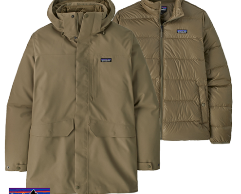 PATAGONIA-28389-M'S TRS 3-IN-1 PARKA-HOMME-SKA SAGE KHAKI-BEIGE