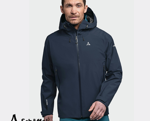 SCHOFFEL-JACKET STYLE CASCATA-VESTE IMPERMÉABLE-HOMME-8820 MARINE