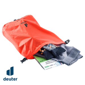 DEUTER-LIGHT DRYPACK 5-PETIT SAC HERMÉTIQUE-ORANGE-VUE