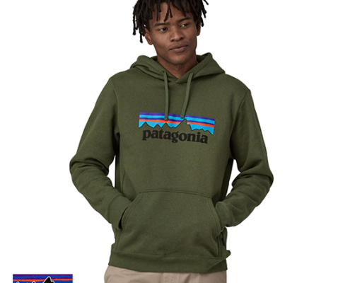 PATAGONIA-39622-P-6 LOGO UPRISAL SWEATSHIRT-SWEATSHIRT À CAPUCHE-TPGN TORREY PINE GREEN-VERT