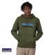 PATAGONIA-39622-P-6 LOGO UPRISAL SWEATSHIRT-SWEATSHIRT À CAPUCHE-TPGN TORREY PINE GREEN-VERT