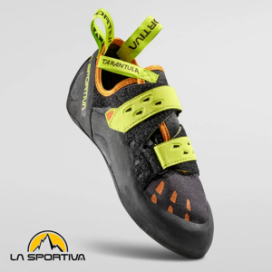 LA SPORTIVA-40R900729-TARANTULA-CHAUSSONS D'ESCALADE-HOMME-LIME PUNCH-GRIS