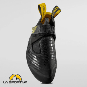 LA SPORTIVA-40S999100-ONDRA COMP-CHAUSSONS D'ESCALADE-BLACK YELLOW-NOIR-DESSUS