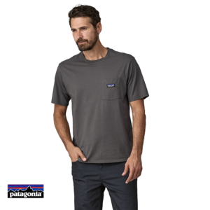 PATAGONIA-53255-M'S DAILY POCKET-TEE SHIRT-HOMME-FGE FORGE GREY-GRIS