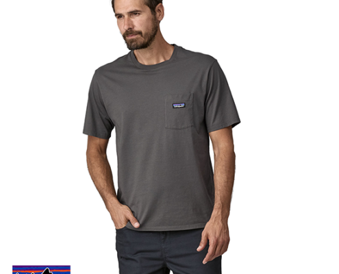 PATAGONIA-53255-M'S DAILY POCKET-TEE SHIRT-HOMME-FGE FORGE GREY-GRIS