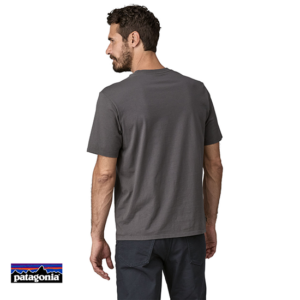 PATAGONIA-53255-M'S DAILY POCKET-TEE SHIRT-HOMME-FGE FORGE GREY-GRIS-DOS