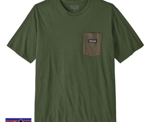 PATAGONIA-53255-M'S DAILY POCKET-TEE SHIRT-HOMME-TPGN TORREY PINE GREEN-VERT