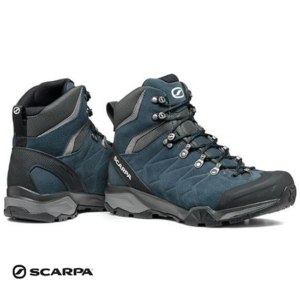 SCARPA-67081-200-ZG TREK GTX-CHAUSSURES DE RANDONNÉE-HOMME-OTTANIO GRAY-BLEU