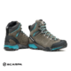 SCARPA-67081-202-ZG TREK GTX WMN-CHAUSSURES DE RANDONNÉE-FEMME-TITANIUM ICEFALL-BLEU