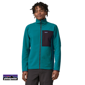 PATAGONIA-83626-M'S R2 TECHFACE JKT-VESTE POLAIRE-HOMME BLYB BELAY BLUE-BLEU