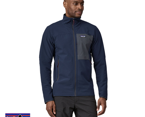 PATAGONIA-83626-M'S R2 TECHFACE JKT-VESTE POLAIRE-HOMME-NENA NEW NAVY-BLEU