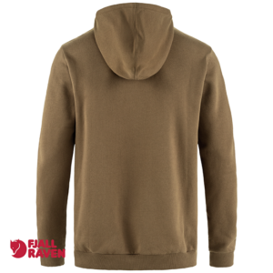 FJALL RAVEN-84144-LOGO FJALL RAVEN SWEAT SHIRT À CAPUCHE HOMME-265 WOOD BROWN-MARRON-DOS