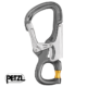 PETZL-M043AA00-EASHOOK OPEN-CONNECTEUR-GRIS JAUNE