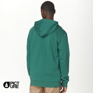 PICTURE-MSW372-BASEMENT CORK HOODIE SWEAT À CAPUCHE HOMME-K BAYBERRY-VERT-DOS