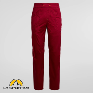 LA SPORTIVA-N67320102-BOLT PANT M-PANTALON D'ESCALADE-HOMME-SANGRIA PAPAYA-ROUGE