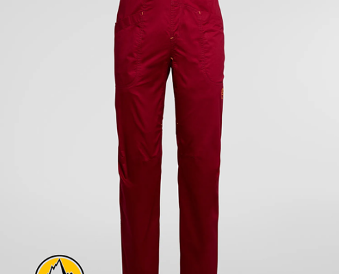 LA SPORTIVA-N67320102-BOLT PANT M-PANTALON D'ESCALADE-HOMME-SANGRIA PAPAYA-ROUGE