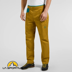 LA SPORTIVA-N67732733-BOLT PANT M-PANTALON D'ESCALADE-HOMME-SAVAN EVERGLADE-JAUNE