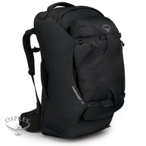 OSPREY-OP1218-FARPOINT 70-SAC À DOS DE VOYAGE-BLACK-NOIR