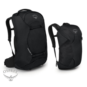 OSPREY-OP1218-FARPOINT 70-SAC À DOS DE VOYAGE-BLACK-NOIR-2 SACS