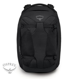 OSPREY-OP1222-FAIRVIEW 55-SAC DE VOYAGE ET DE RANDONNÉE-BLACK-NOIR-FACE