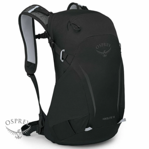 OSPREY-OP3023-HIKELITE 18-SAC À DOS DE RANDONNÉE-BLACK-NOIR