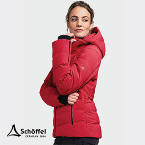 SCHOFFEL-13482-SKI JACKET CALDIROLA LADY-VESTE DE SKI-FEMME-2050 ROUGE-CÔTÉ