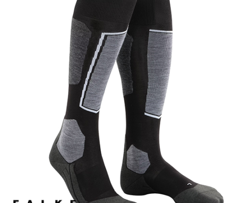 FALKE-16565-SK6 PRO SKIING-CHAUSSETTES DE SKI-HOMME-3010 BLACK-NOIR