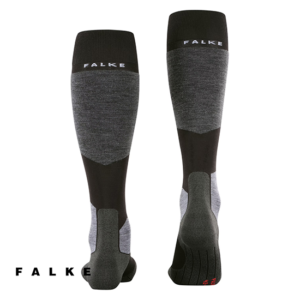 FALKE-16565-SK6 PRO SKIING-CHAUSSETTES DE SKI-HOMME-3010 BLACK-NOIR-ARRIERE