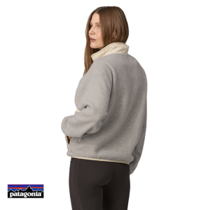 PATAGONIA-22955-W'S SYNCHILLA FLEECE JACKET-VESTE POLAIRE ZIPPÉE-OTNI OATMEAL HEATHER-BEIGE-DOS