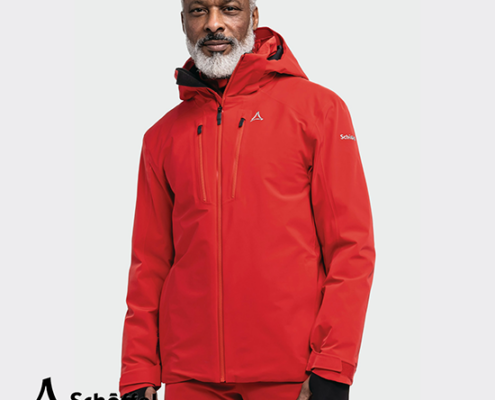 SCHOFFEL-23746-SKI JACKET VERBIER-VESTE DE SKI-HOMME-2650 RED-ROUGE-FACE