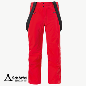 SCHOFFEL-23750-SKI PANTS TREVALLI-PANTALON DE SKI-HOMME-2050 RED-ROUGE