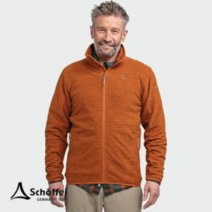 SCHOFFEL-23949-HIKING CIRC FLEECE JACKET STYLE TERXA-POLAIRE-HOMME-5845 ORANGE