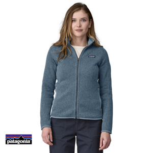 PATAGONIA-25543-BETTER SWEATER POLAIRE ZIPPEE FEMME-UTB UTILITY BLUE-BLEU-FACE