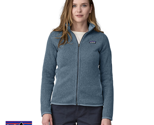 PATAGONIA-25543-BETTER SWEATER POLAIRE ZIPPEE FEMME-UTB UTILITY BLUE-BLEU-FACE