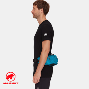 MAMMUT-2810-00290-LITHIUM WAISTPACK-BANANE-50226 SAPPHIRE-BLEU-CÔTÉ