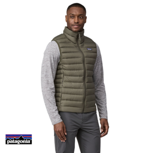 PATAGONIA-84623-MEN'S DOWN SWEATER VEST-DOUDOUNE SANS MANCHE-HOMME-PNGR PINE NEEDLE GREEN-VERT-FACE