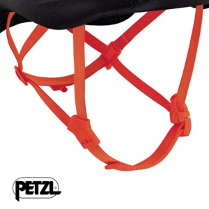 PETZL-A073DA02-SIROCCO-CASQUE D'ESCALADE-NOIR-SANGLE