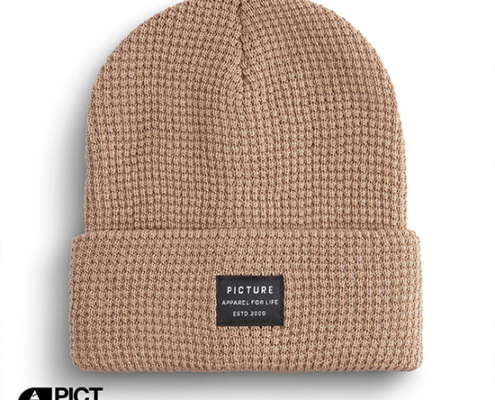 PICTURE-B214-YORK BEANIE-BONNET-F DARK STONE-BEIGE