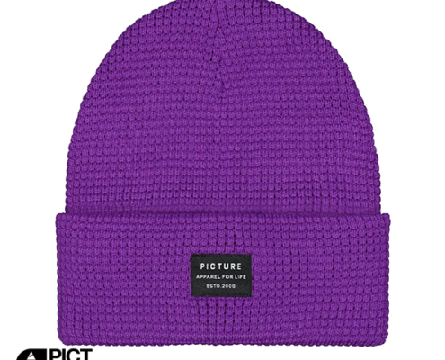 PICTURE-B214-YORK BEANIE-BONNET-N PURPLE WINE-VIOLET