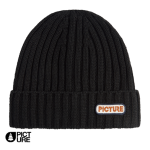 PICTURE-B259-SHIP BEANIE-BONNET-A BLACK-NOIR