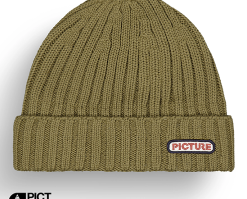 PICTURE-B259-SHIP BEANIE-BONNET-E ARMY GREEN-VERT