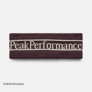 PEAK PERFORMANCE-G77782160-POW HEADBAND-BANDEAU-MYSTIC PURPLE SAND FOG-VIOLET-LOGO