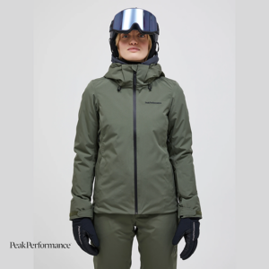 PEAK PERFORMANCE-G79688030-W ANIMA 2L INSULATED SHELL JACKET-VESTE DE SKI-FEMME-PINE NEEDLE-VERT-FACE