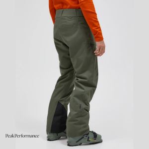 PEAK PERFORMANCE-G79693020-M MAROON INSULATED 2L PANTS-PANTALON DE SKI-HOMME-PINE NEEDLE-VERT-ARRIERE