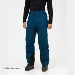 PEAK PERFORMANCE-G79693040-M MAROON INSULATED 2L PANTS-PANTALON DE SKI-HOMME-INFINITY TEEL-BLEU