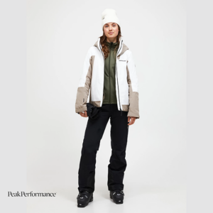 PEAK PERFORMANCE-G79822030-RIDER TECH INSULATED JACKET-VESTE DE SKI-FEMME-OFFWHITE AVIDE BEIGE-BLANC