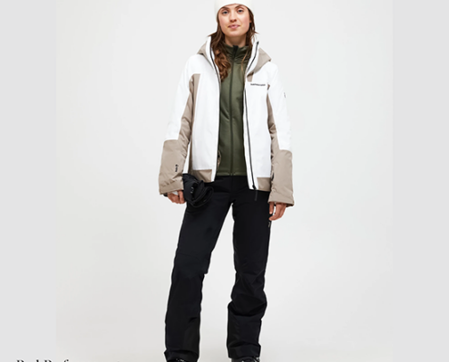 PEAK PERFORMANCE-G79822030-RIDER TECH INSULATED JACKET-VESTE DE SKI-FEMME-OFFWHITE AVIDE BEIGE-BLANC