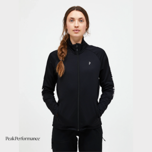 PEAK PERFORMANCE-G79940040-W RIDER ZIP JACKET-VESTE POLAIRE-FEMME-BLACK-NOIR-FACE